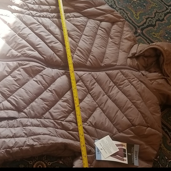 NEW DUSTY ROSE Packable Lightweight Down Jacket - Picture 7 of 9